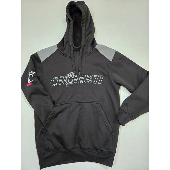 CSG Cincinnati Bearcats Hoodie Men Sz Small Black/Gray Sweatshirt - Picture 1 of 3